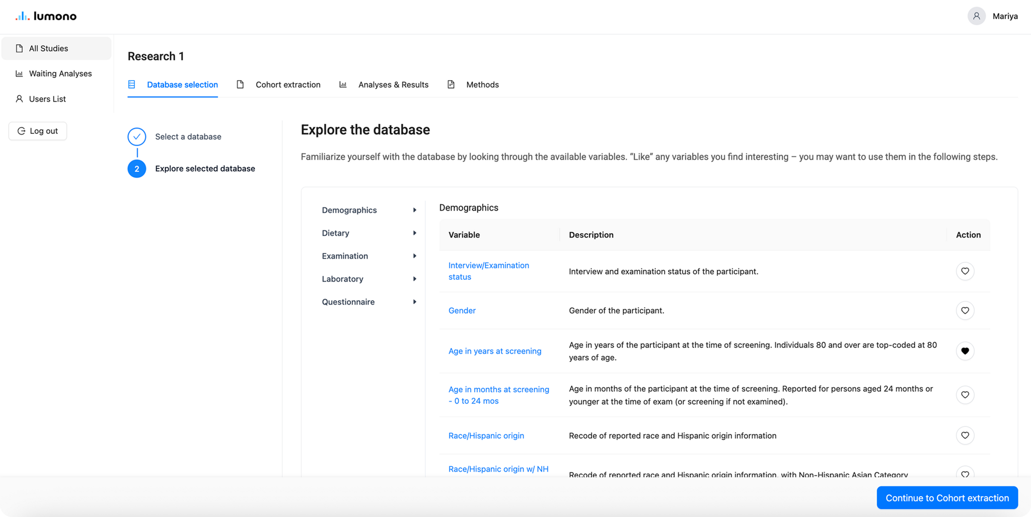 Lumono.ai clinical research platform