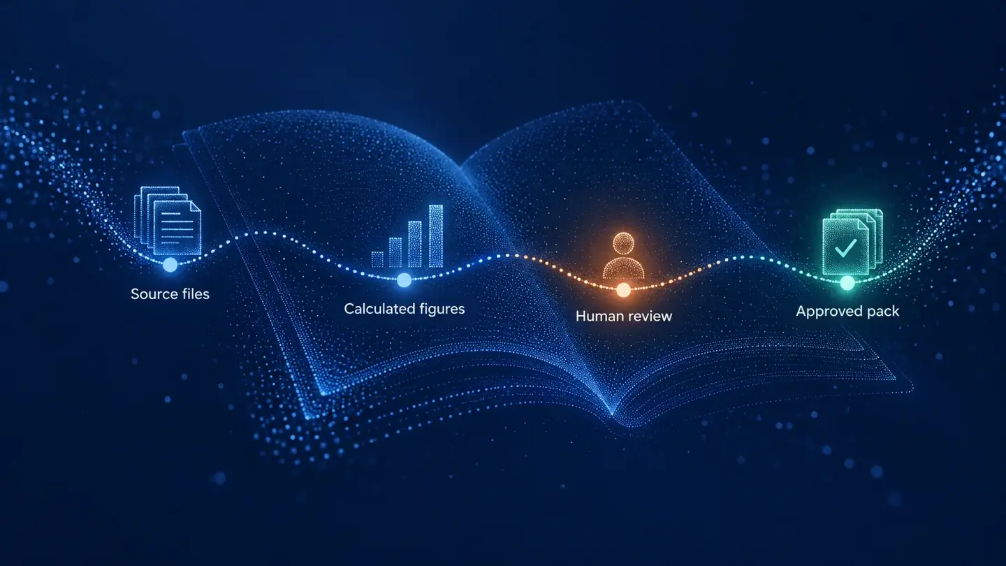 Claude in Excel for the month-end pack: what AI prepares and finance signs