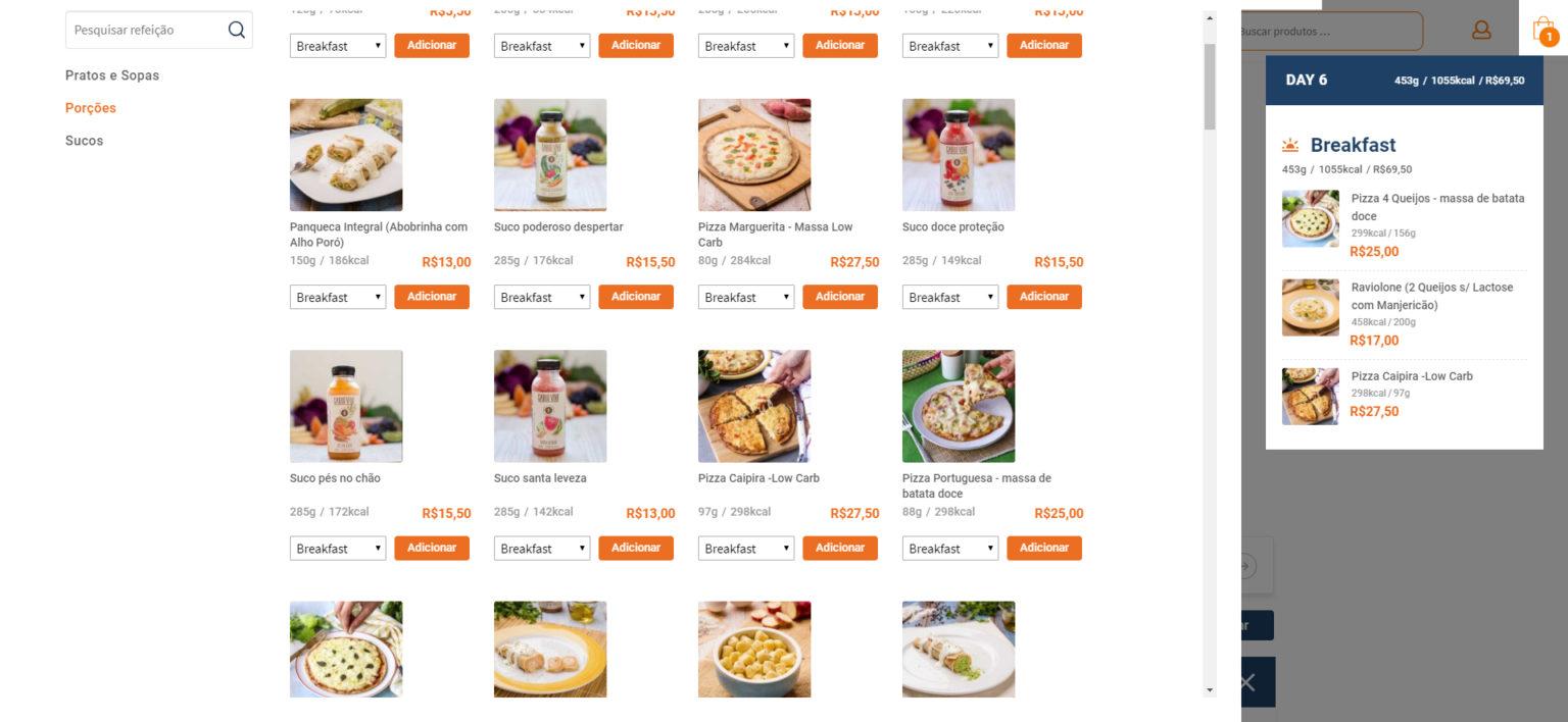 Meal Plan Builder With Add-to-Day Flow