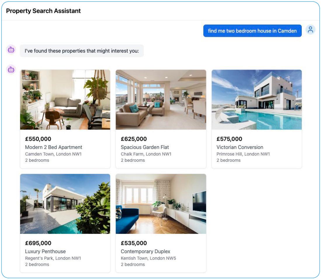 Property Search Assistant Results
