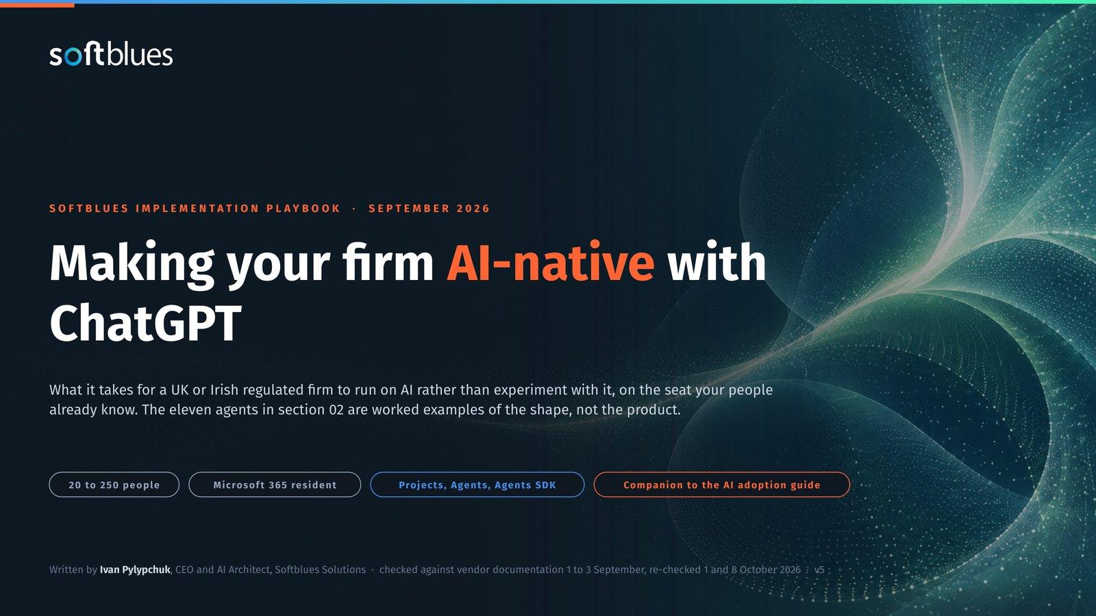 Cover of Making your firm AI-native with ChatGPT