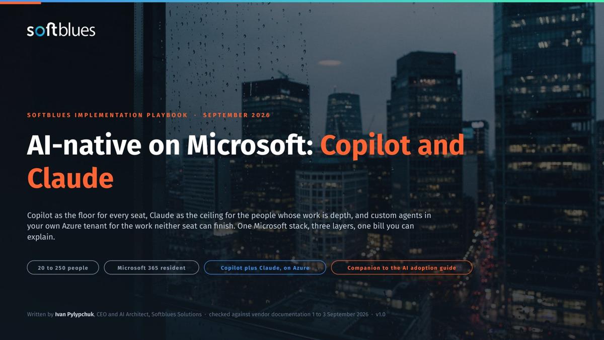 AI-native on Microsoft: Copilot and Claude