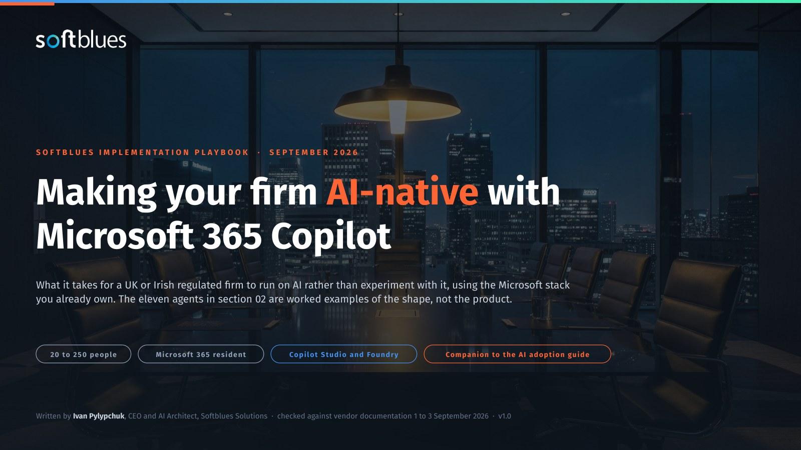 Making your firm AI-native with Microsoft 365 Copilot